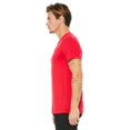 thumbnail image 3 of Bella Canvas T-Shirt Unisexe en Jersey à Manches Courtes, TP, Rouge, 3 of 3