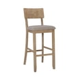 thumbnail image 1 of Jameson Grey Wash Bar Stool, 1 of 8