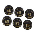 thumbnail image 1 of 6pcs 12mm Pool Billiard Cue Tips,Illiard Pool Cues Tips Replacement for Home Club, 1 of 8