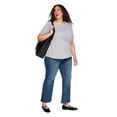 thumbnail image 2 of Lane Bryant Women's Plus Crew-Neck T-Shirt, 2 of 6