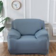 thumbnail image 4 of CHOK 2024 Sofa Slipcover L Shape Gray Sofa Cover Sectional Couch Cover Spandex Non Slip with Elastic Bottom Furniture Protector Cover for for Home Decor 2+3seater, 4 of 10