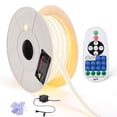 thumbnail image 2 of DELight Outdoor Waterproof 50 Feet LED Neon Rope Light AC 110-120V 2700K Warm White DSL001, 2 of 10