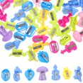 thumbnail image 1 of 50 Pcs Adorables Taille-Crayons Manuels en Couleurs Assorties pour Enfants Faciles à Transporter et à Ranger, 1 of 8