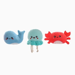 Hugsmart Sea Creatures Dog Plush Toy