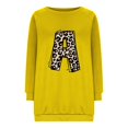 thumbnail image 3 of 2023 Chandail à Capuchon Surdimensionné pour Femmes Mode Décontractée Manches Longues Col Rond Imprimé Chandail pour Dames Hauts Blouse Costumes d'Halloween/Noël Rabais de 50 % Liquidation, 3 of 3