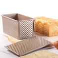 thumbnail image 4 of With Lid Cake Bread Baking Tray Bread Tray Bread Tray French Non Stick Steel Baking Supplies Bakeware with Lids 8x8 Ceramic Baking Sheets for Oven Baking Pan with Rack Baking Pan Organizer Baking Pans, 4 of 8