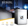 thumbnail image 4 of Costway 3 cu.ft. Compact Upright Freezer w/Single Stainless Steel Door Removable Shelves, 4 of 10
