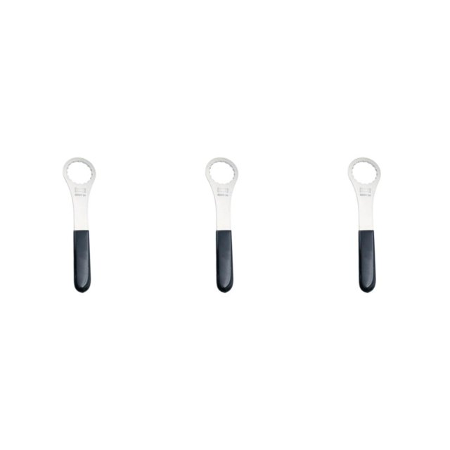 Maytalsory Outil de Réparation de Clé de Pédalier Durable Outil de Réparation de Clé d'Essieu 48,5-49mm 240x60x4mm 3Set