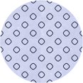 thumbnail image 1 of Ahgly Company Tapis Rond Lavable en Machine Intérieur Transitionnel Bleu Lavande, 3 Pieds Rond, 1 of 7