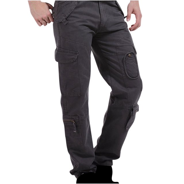 Pantalon Tactique pour Homme en Ripstop, Pantalon Cargo Extensible, Pantalon de Randonnée Léger pour le Travail, Vêtement d'Extérieur Coupe Décontractée
