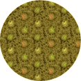 thumbnail image 1 of Ahgly Company Machine Washable Indoor Square Transitional Brown Area Rugs, 3' Square, 1 of 7