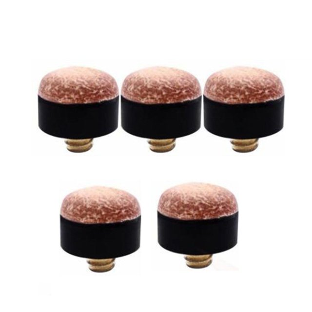 5/10Pc Pool Cue Screw In Cue Tips Snooker Pool Billards Tip Head 10mm/11mm/12mm/13mm Replacement For Snooker Pool Cue Accessorie
