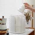 thumbnail image 4 of Apmemiss Christmas Clearance Storage Rack Disposable Cup Organizer Milk Tea Shop Desktop Cup Cover Water Cup Coffee Paper Cup Plastic Commercial Storage, 4 of 6