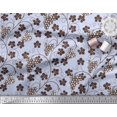 thumbnail image 2 of Soimoi Tissu en Rayonne Imprimé Feuilles & Raisins au Mètre 42 Pouces de Large, 2 of 3