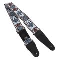 thumbnail image 3 of MasteelfCA 1Pc Exquisite Cotton Embroidery Guitar Strap Practical Guitar Belt Electric Guitar Strap, 3 of 7