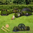 thumbnail image 1 of inPortable Catio Outdoor Enclosure with Tent Tunnel & Playhouse MultiPet Design for Cats Dogs Rabbits Includes Door Leash Mint Ball (Yard Balcony Camping), 1 of 7
