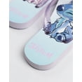 thumbnail image 4 of Disney Lilo & Stitch Girls Multicoloured 2 Pack Multi Character Slider Slippers (4 UK Child), 4 of 7