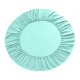 thumbnail image 4 of GROWTH TANK Drap-Housse Rond en Coton Uni Couvre-Lit Vert Pâle, 4 of 7