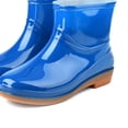 thumbnail image 5 of Boot Womens Rain Boots Fashion Antiskid Short Rain Boot Round Head Radian PVC Plastic Rain Boots, 5 of 5