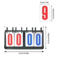 thumbnail image 2 of Scoreboard Score Keeper 4 Digital Portable Easy Flip Score Keeper For Basketball Tennis Table Tennis Soccer Volleyball, 2 of 8
