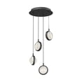 thumbnail image 1 of Artika Avalon Modern Pendant Light Fixture, Black, 1 of 4