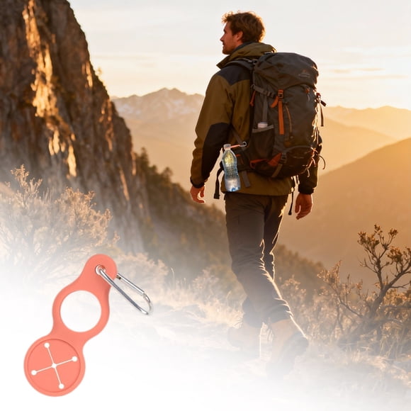 Durable Outdoor Water Bottle Carabiner Clip for Secure Attachment and Versatile Gear Hanging for Camping Hiking Backpacking and Daily Use