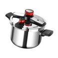thumbnail image 3 of Lipstore 304 Stainless Steel Pressure Cooker Kitchen Cookware for Home Kitchen Family 12L, 3 of 8