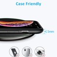 thumbnail image 3 of Sentmoon Cell Phone Accessories Universal-thin Mobile Phone Round Desktop Wireless Fast Charger Wireless Charger Charging Dock Station Cell Phone Accessories Up to 90% Off, 3 of 6