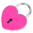 thumbnail image 2 of , Comfortable Heart Lock Compact  For Jewelry Box For Diary For Small Luggage Yellow,Blue,Green,Purple,White,Pink,Red,Rose Red,Black, 2 of 8