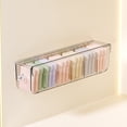 thumbnail image 1 of Danhjin Storage Chest Underwear Storage Box Socks and Underwear Storage Box Transparent Wall-hanging Drawer Type Household Divider Punch- Storage Box, 1 of 8