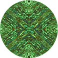 thumbnail image 1 of Ahgly Tapis d'Intérieur Lavable en Machine Carré Vert Forêt Foncé, 3 Pieds Carré, 1 of 7