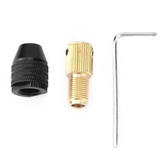 Miniature Auto Serrage Mandrin Mini Perceuse Électrique Accessoires 0.3-3.4mm (2mm)
