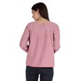 thumbnail image 4 of Moomaya Haut en Dentelle Style Victorien pour Femmes Manches Longues Tunique Décontractée Unie, 4 of 6