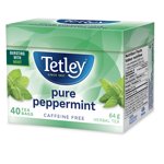 Tetley Pure Peppermint Tea, 40 bags