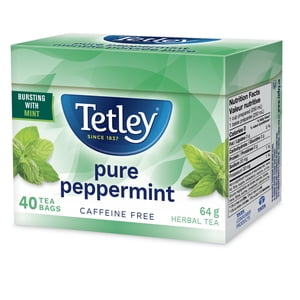 Tetley Pure Peppermint Tea, 40 sacs