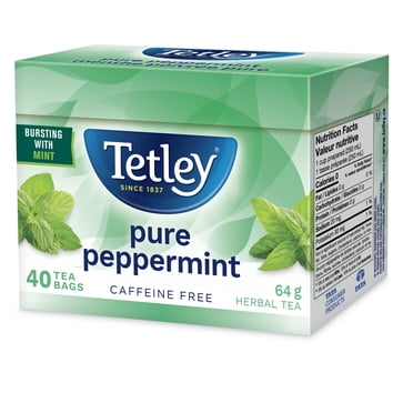 Tetley Pure Peppermint Tea, 40 bags
