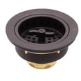 thumbnail image 4 of Westbrass D2135-12 Two Wing Nut Style Large Kitchen Basket Strainer in Oil Rubbed Bronze, 4 of 5