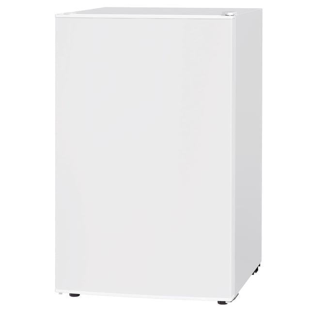 CoSoTower Mini-Frigo de 4,5 Pi3 avec Congélateur, Roues, Réfrigérateur à Porte Simple, Thermostat Réglable, Porte Réversible, Blanc