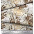 thumbnail image 2 of Soimoi Modal Satin Fabric Ship & Direction Compass Nautical Fabric Prints By Yard 42 Inch Wide, 2 of 3