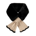 thumbnail image 2 of Horkkom Neck Gaiters for Men Winter Color Block Scarf With Warmth And Protection Thick Scarves, 2 of 4