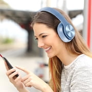 Birdeem Over-Ear Headphones Lightweight Folding Stereo Bass Headphones with 1.2M Cord, Portable Wired Headphones for Smartphone Tablet Computer