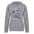 thumbnail image 1 of Penkiiy Sweat à Capuche pour Femmes Mode Manches Longues Imprimé avec Poche Décontracté Gris Y2K, 1 of 7