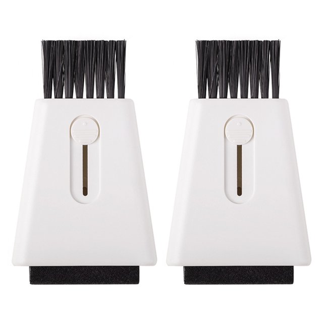 2pcs Multi-functional Brush Keyboard Clean Brush Small Dual-head Cleaner Brush