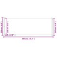 thumbnail image 4 of vidaXL Patio Retractable Side Awning 220x600 cm Cream, 4 of 5