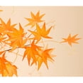 thumbnail image 4 of EGNMCR Halloween Decorations, Thanksgiving Decorations 1 PCS Fall Decor Artificial Silk Maple Leaves Branches Set 35.43 Inch Fall Stems Faux Maple Leaves For Wedding Bouquet Table Maple Leaf Bunch, 4 of 6