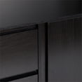 thumbnail image 4 of Pemberley Row MDF Black Sideboard Rectangular Adjustable Shelves 63" Unassembled, 4 of 16