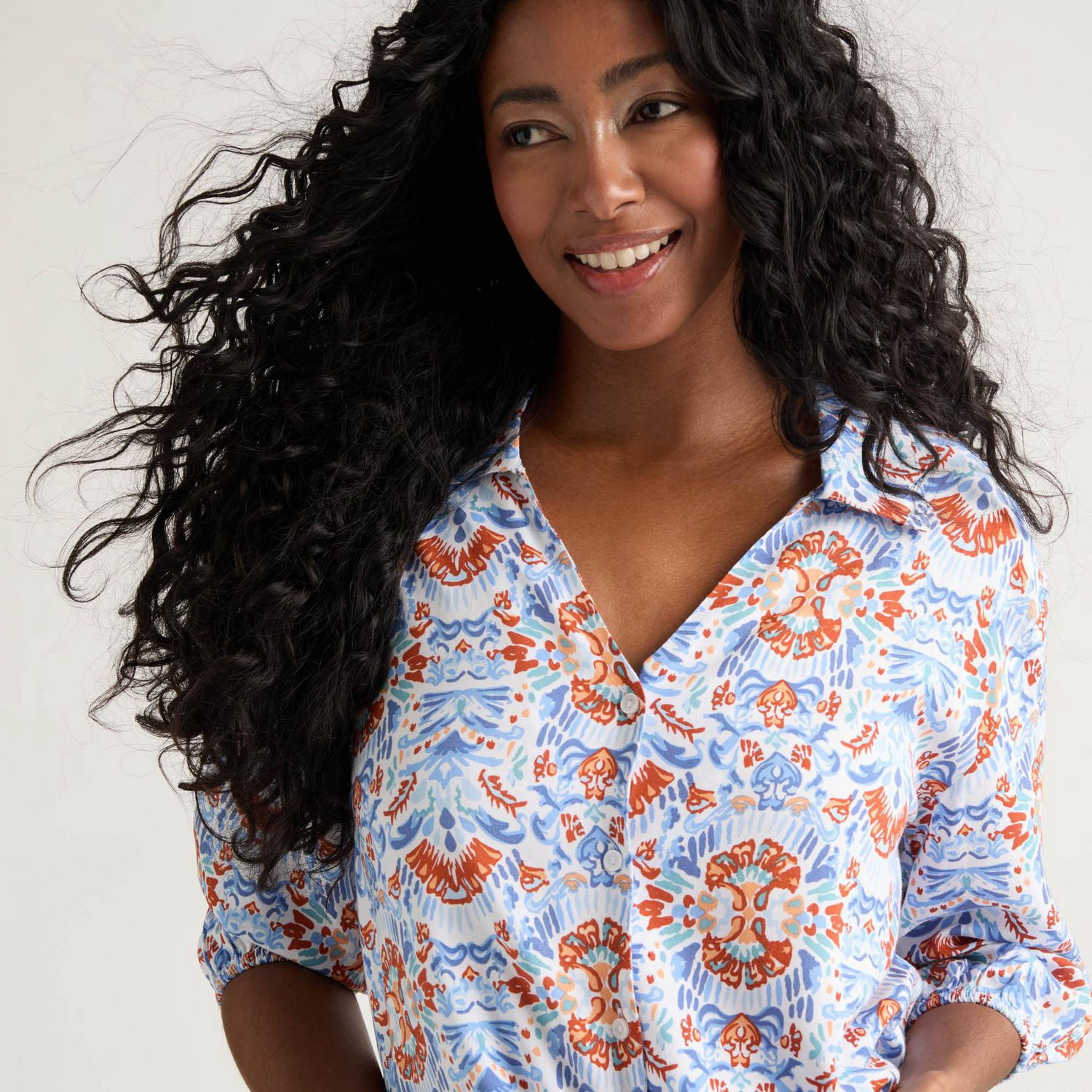 Blouse à nœud Mexx pour femme