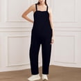 thumbnail image 2 of HBFAGFB Combinaison Femme Mode Décontractée Salopette Ample Pantalon Léger Bleu Taille P, 2 of 4