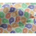 thumbnail image 5 of oneOone Viscose Chiffon Blue Fabric Abstracts Sewing Craft Projects Fabric Prints By Yard 42 Inch Wide, 5 of 5