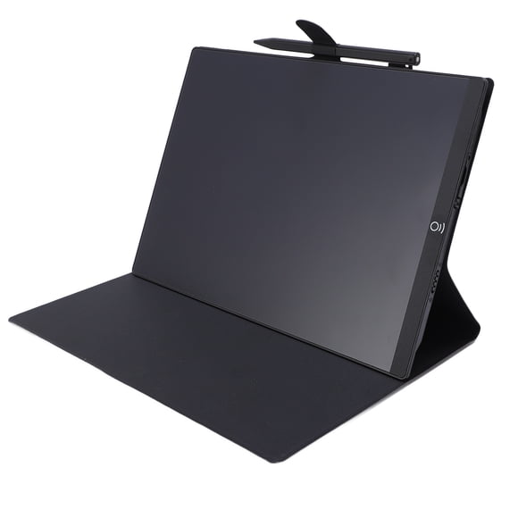 Tablette d'Écriture LCD de 11,5 Pouces avec Étui en Cuir, Blocs de Dessin Électroniques Effaçables Réutilisables, Bloc d'Écriture Électronique Tableau de Gribouillage, pour la Maison, l'École, le Bureau
